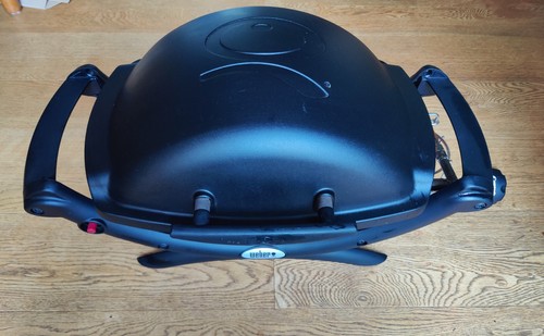 New unboxed weber black - new,