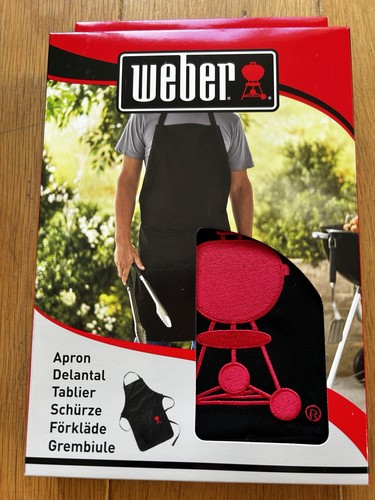 Bnwt weber bbq apron one - bnwt,