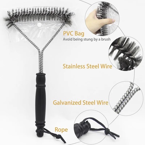 Weber bbq grill cleaning brush - weber,