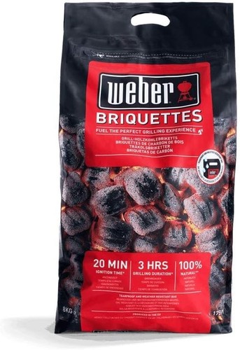 Weber barbeque briquettes coal - weber,