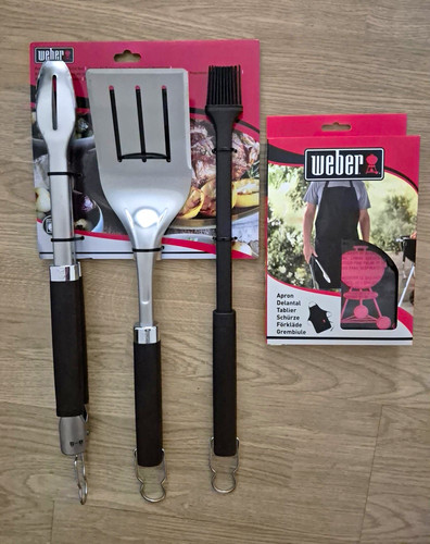 Weber bbq grill tool - set, with