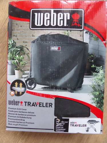 Weber 7770 traveler bbq cover - weber,