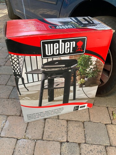 Weber lumin bbq stand with - weber,