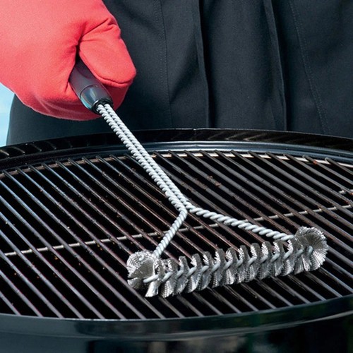 Weber bbq grill - bbq, brush