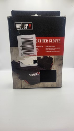 Weber bbq leather - leather, gloves