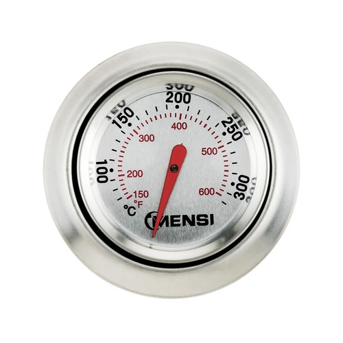 Bbq gauge built lid - gauge, built-in