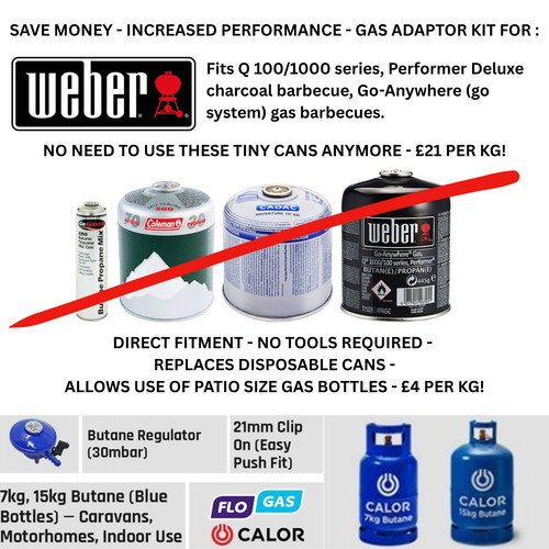 Weber adapter kit bbq gas - bbq,